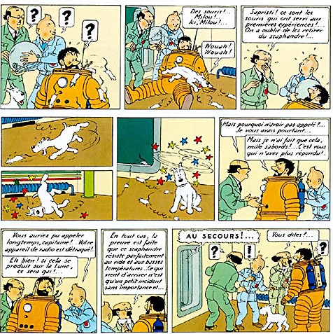 Objectif lune - Hergé - Le Tourne Page - Le Tourne Page